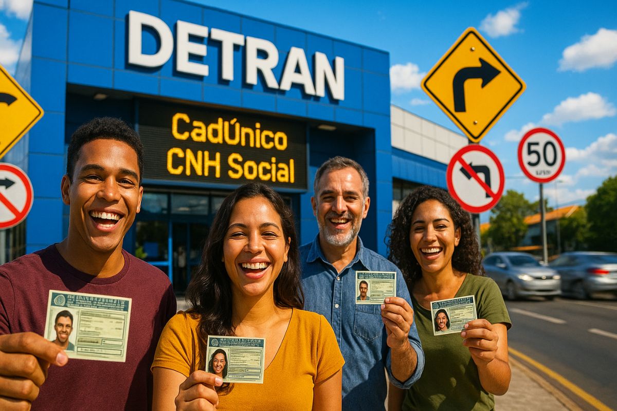 CNH Social garante habilitação grátis custeada por arrecadação de multas e adota mecanismos de transparência para acompanhamento público