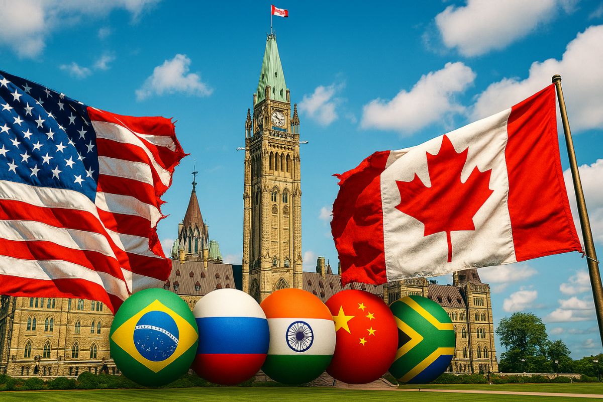 Primeiro país do G7 no BRICS, Canadá ampliaria alcance geopolítico do bloco e enfraqueceria globalização baseada no dólar