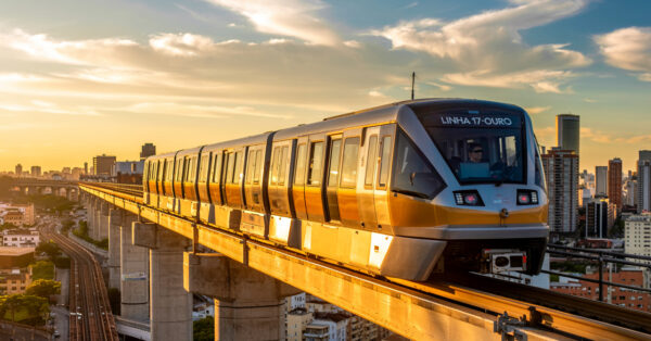 Com orçamento de 5,8 bilhões e 12 anos de promessas, Linha 17-Ouro do monotrilho com 6,7 km de extensão chega a 83% de execução e pode, enfim, começar a operar em 2026