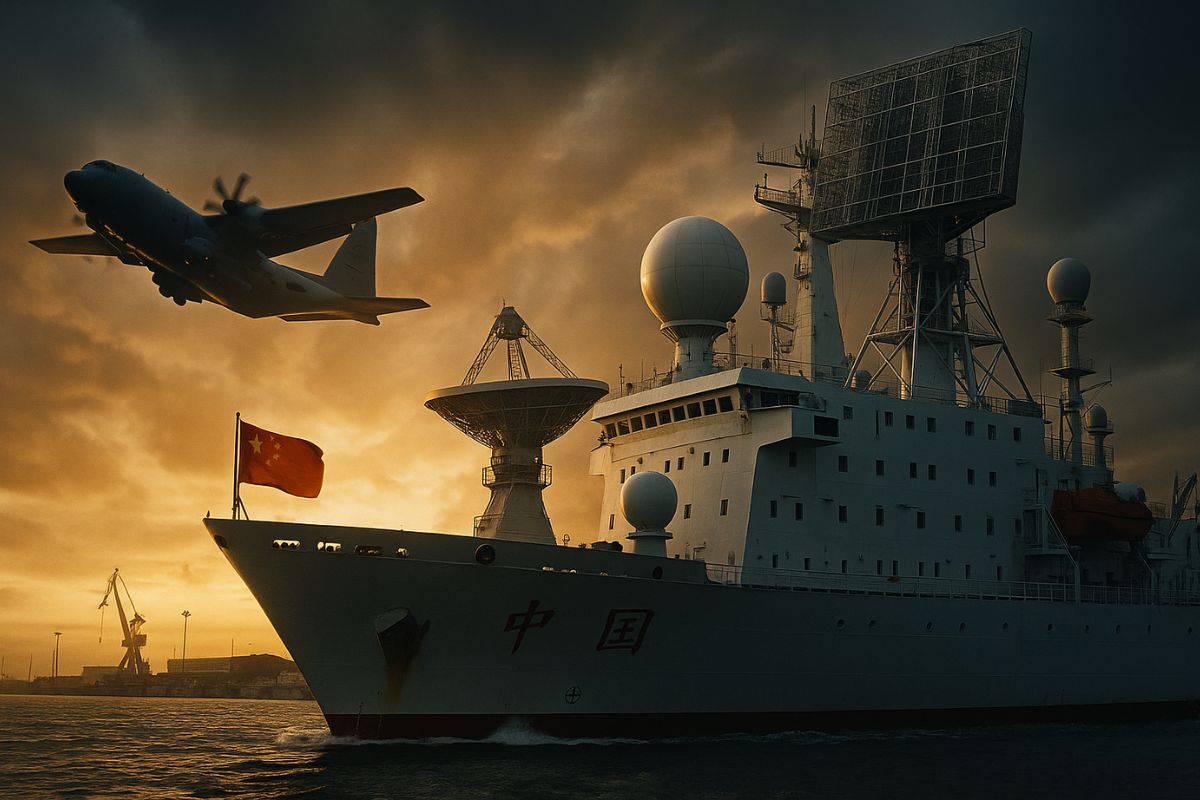 Espionagem marítima: como o 815A virou a arma invisível da China contra caças, navios e satélites americanos