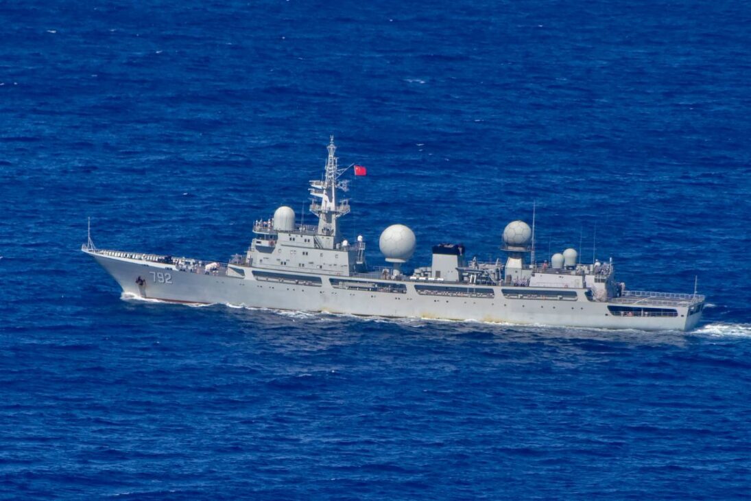 Con sensores de hasta 6.000 km, el buque chino ya rastrea aviones de EE. UU. antes incluso de despegar