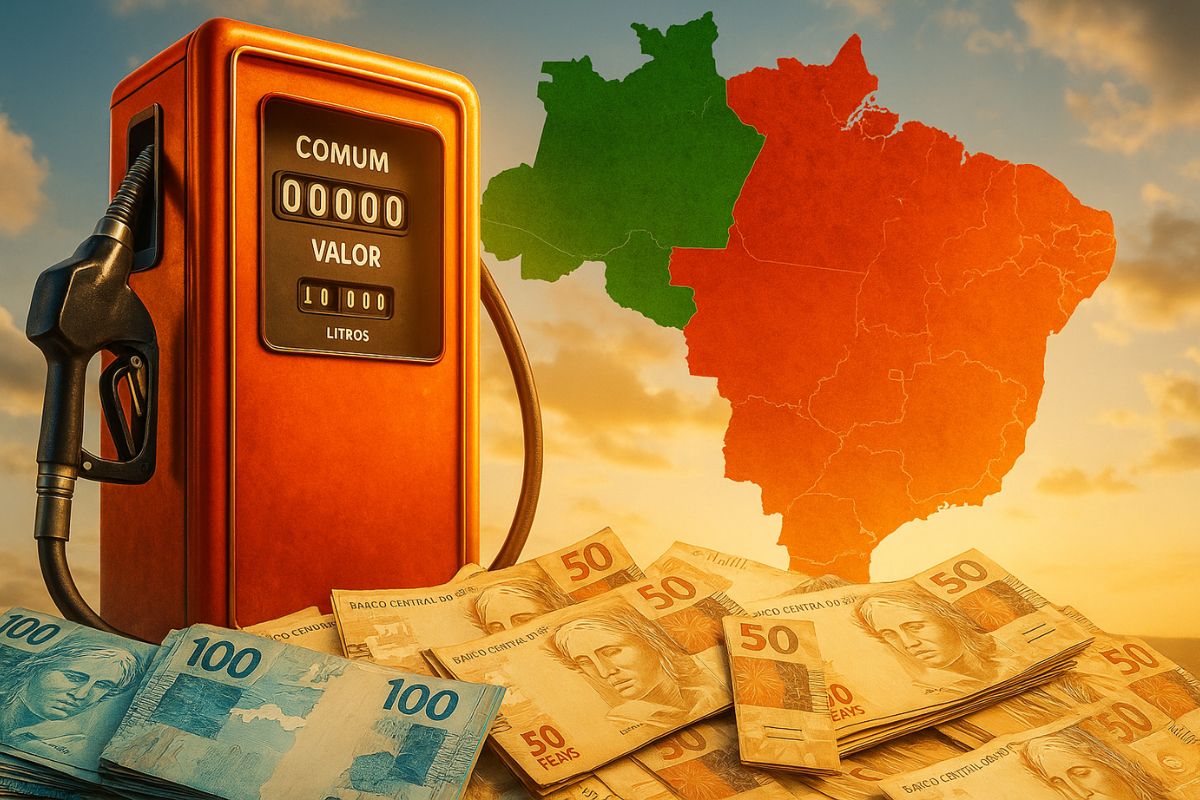 Diferença bilionária no ICMS: governo atualiza tabela de preços médios dos combustíveis e expõe desigualdade de preços entre regiões com contrastes acima de 100%.