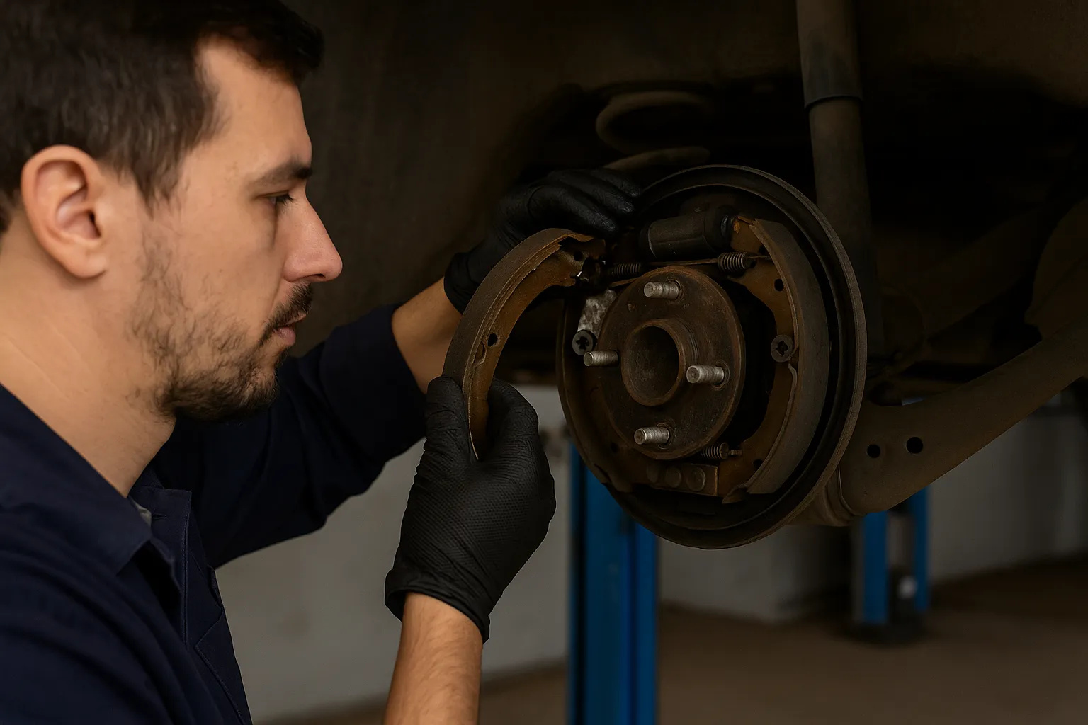 Como identificar problemas nas lonas de freio traseiras do seu carro