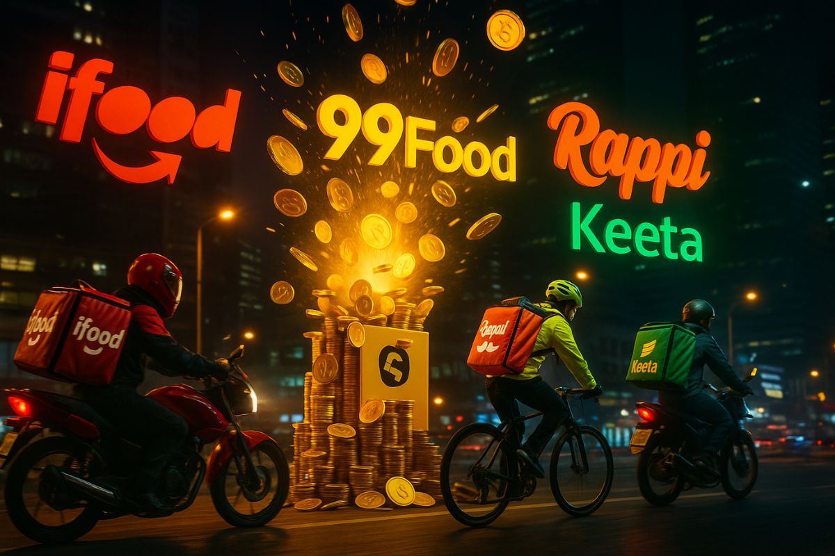 Pressão da categoria e chegada de novos aplicativos forçam reajustes e mudam a lógica da guerra do delivery no Brasil