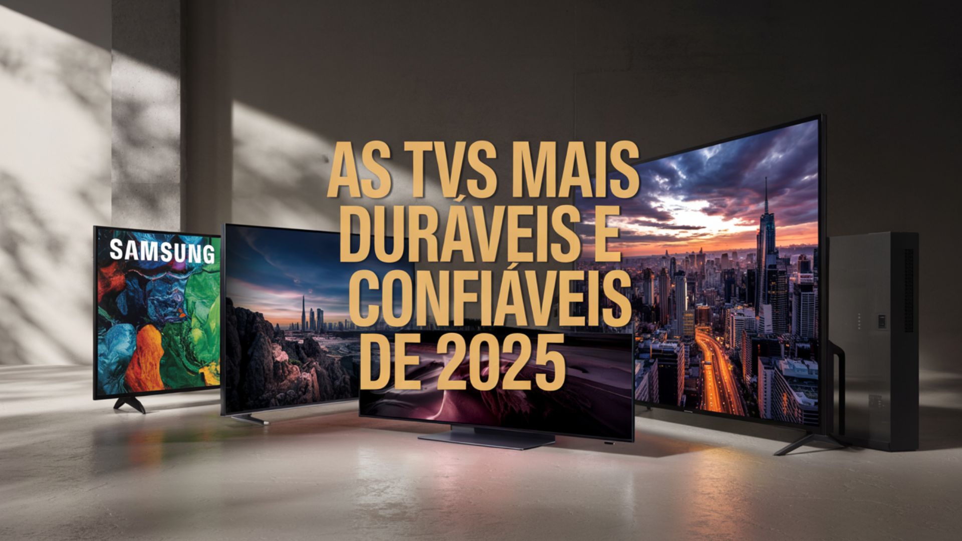Conheça as 3 marcas de TV mais duráveis e confiáveis do Brasil em 2025 — segundo técnicos de assistência, índices de falhas e relatos de consumidores