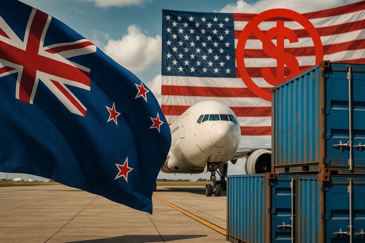 Correios da Nova Zelândia suspendem envios, ampliando efeito dominó iniciado por Índia, Alemanha e França, todos impactados pelas novas tarifas impostas pelos EUA.