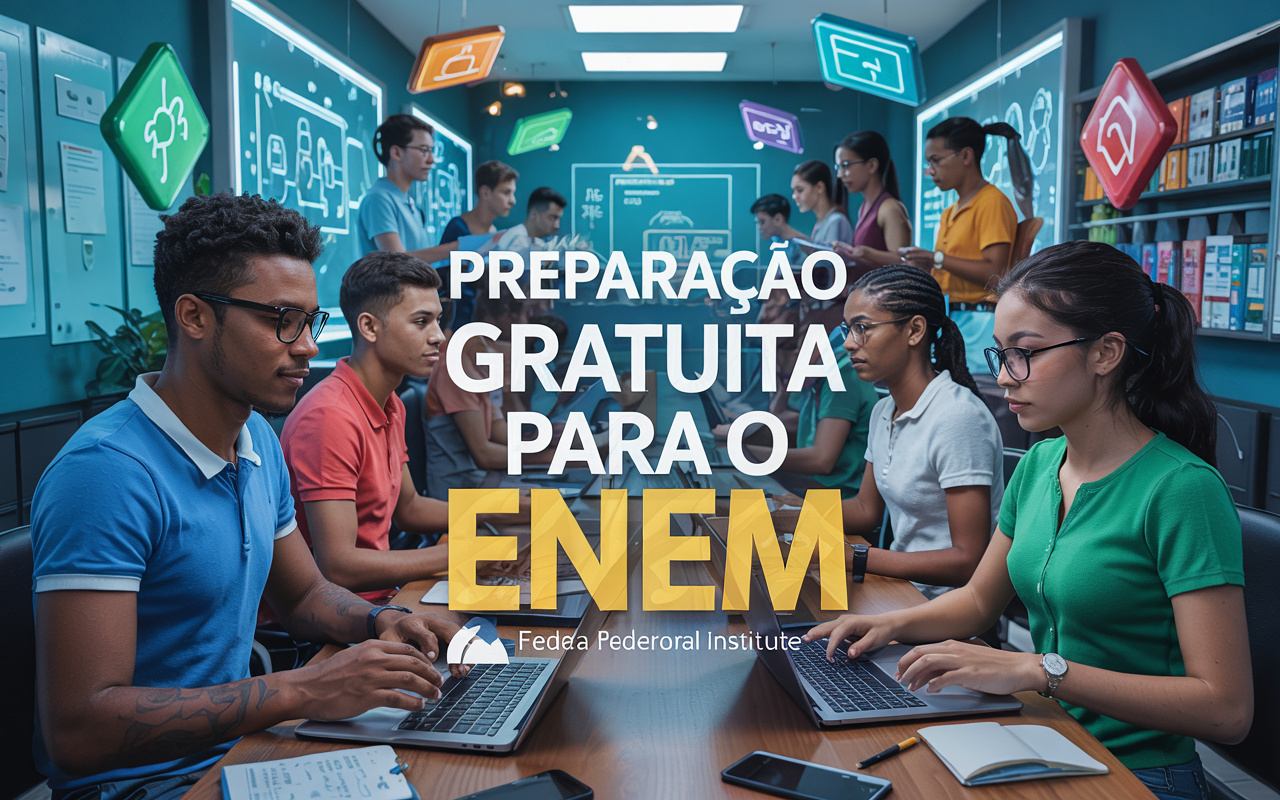 Curso preparatório gratuito para o ENEM no Instituto Federal oferece 200 horas de aulas EAD com inscrições abertas para todo o Brasil - IFSULDEMINAS