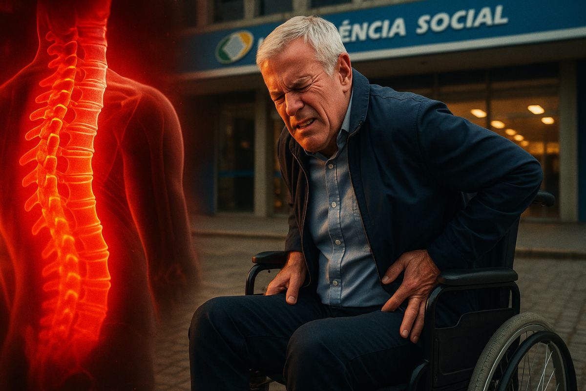 Doença de coluna tira brasileiros do mercado e leva ao INSS — entenda seus direitos