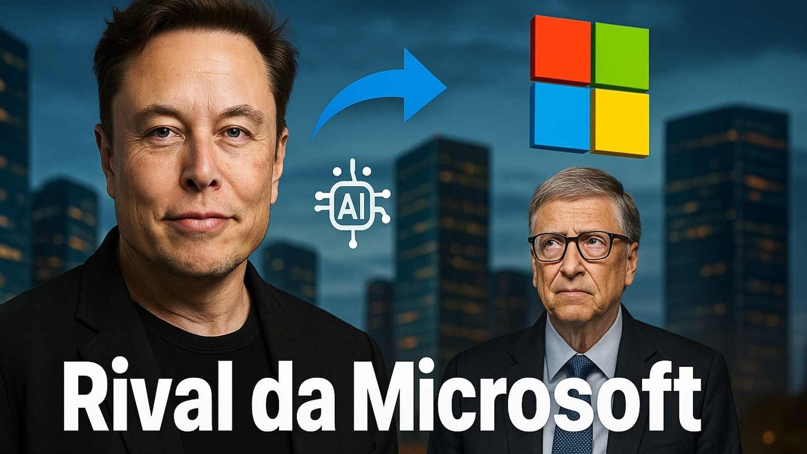 Elon Musk lança uma nova empresa para desafiar Bill Gates: startup de IA para desafiar a Microsoft