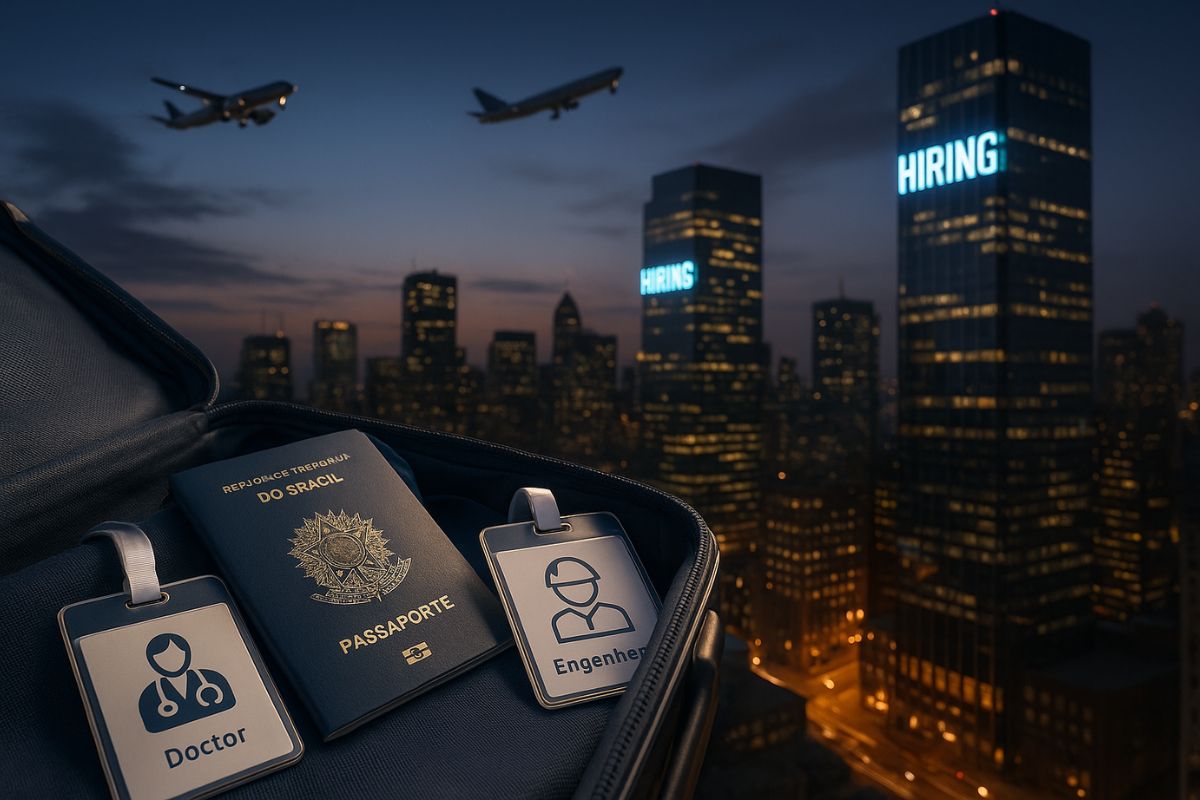 Brasileiros têm agora a chance histórica de ocupar milhões de vagas nos EUA.