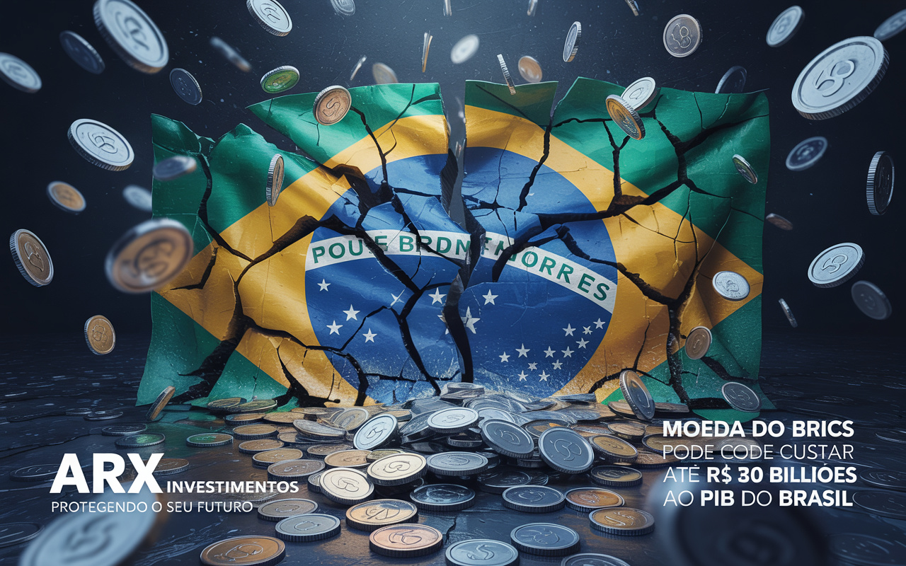 Economista-chefe da ARX Investimentos alerta: proposta de moeda do BRICS pode custar até R$ 30 bilhões ao PIB do Brasil