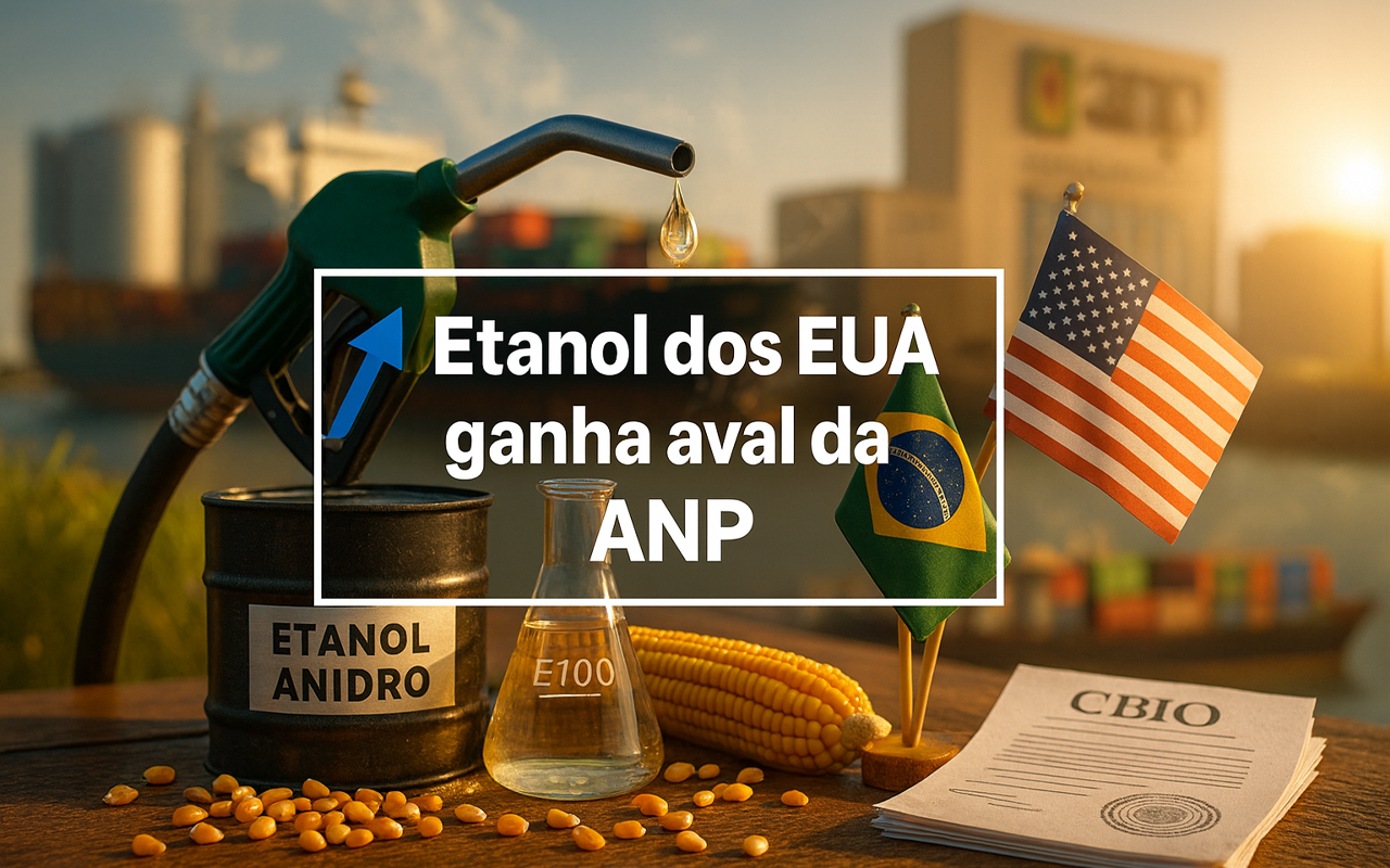 Etanol dos EUA ganha aval da ANP para emitir CBIOs, entenda o que muda no RenovaBio e no preço na bomba