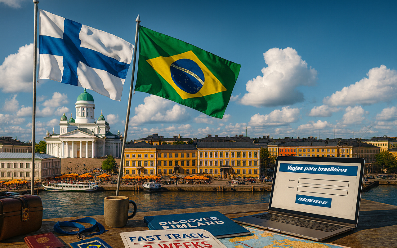 Finlândia abre caminho para brasileiros que querem trabalhar no país, com curso gratuito, mentoria e fast track de residência