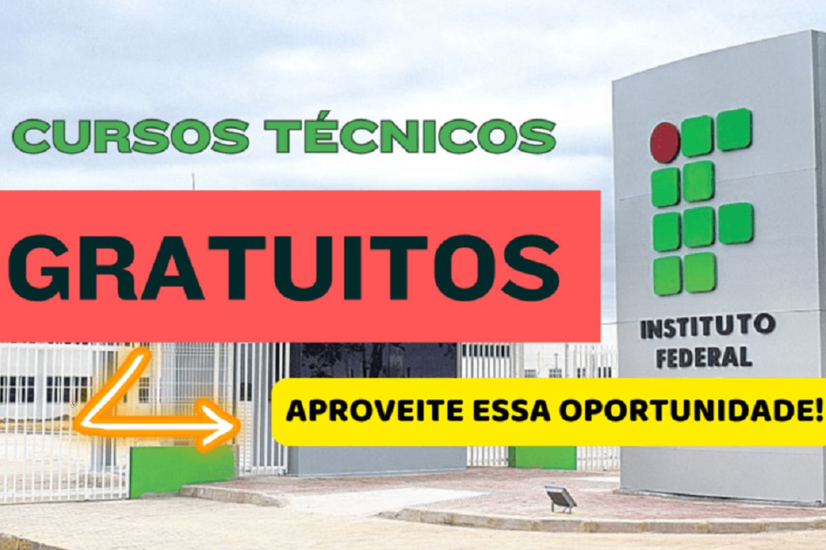 Garanta vaga em curso técnico gratuito do Instituto Federal com 1.736 oportunidades abertas e início das aulas em 2026