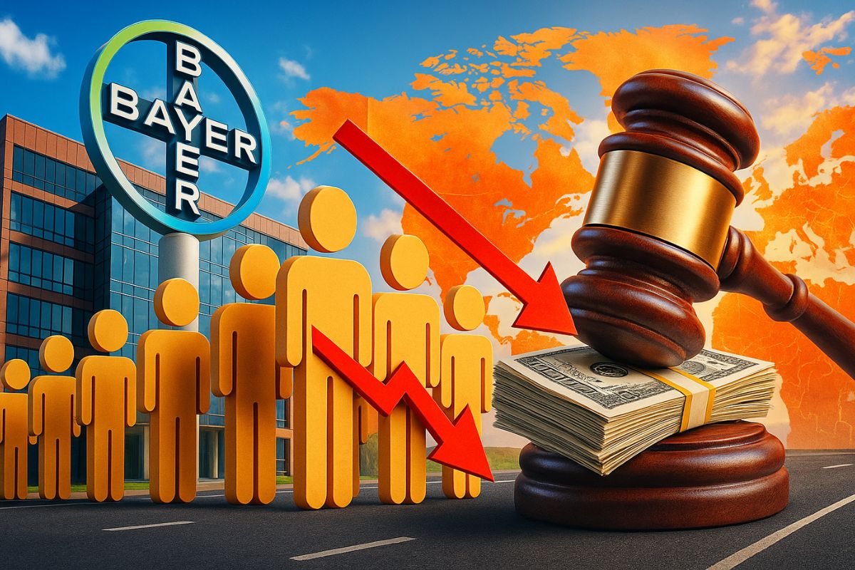 Com 150 anos de história, Bayer entra em fase decisiva ao combinar cortes recordes e disputas judiciais bilionárias nos EUA