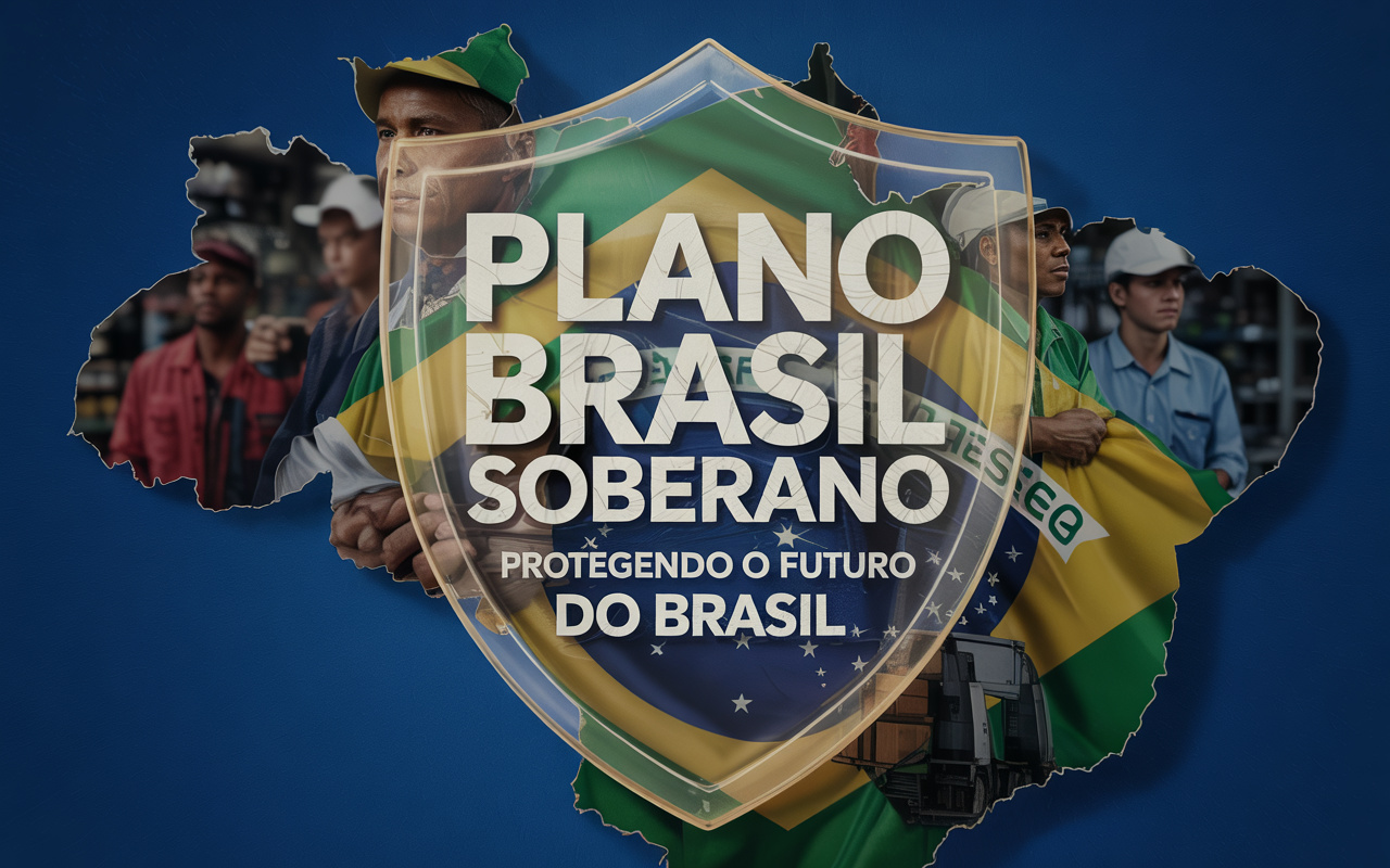 Governo lança "Plano Brasil Soberano" com linha de crédito de R$ 30 bilhões após sobretaxas dos EUA para proteger exportadores e trabalhadores