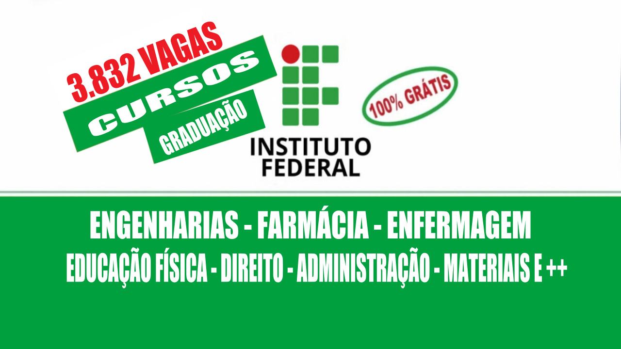 vagas - graduação - engenharia - farmácia - direito - educação física