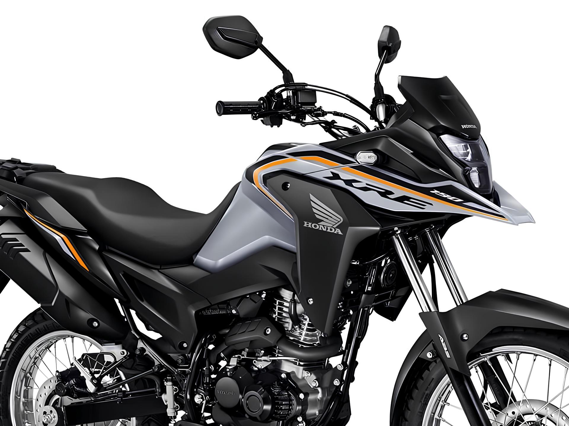 Com painel digital blackout, motor flex de 184 cc e fazendo até 40 km com um litro, Honda XRE 190 versão 2026 acaba de ser lançada na faixa dos R$ 23 mil