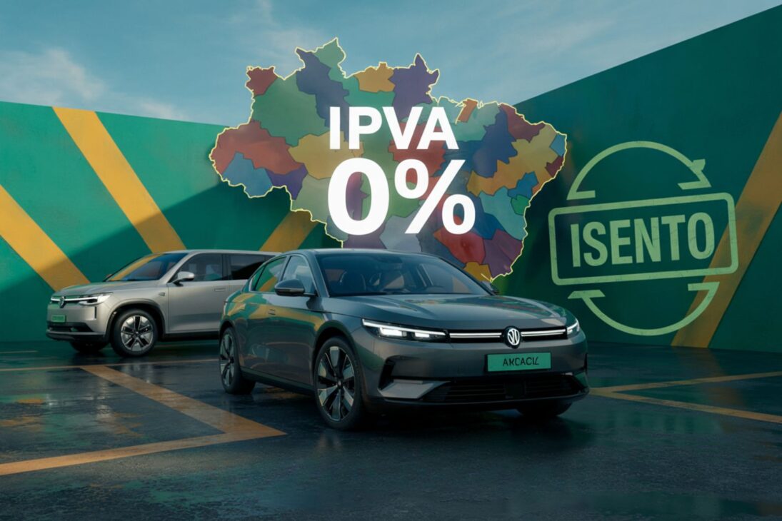 IPVA 2026 Trae Revolución Silenciosa: 12 Estados Ya Exentan Autos Eléctricos o Híbridos, Pero Vehículos Sobre 2.0 Pueden Pagar Más Caro y Conductores Temen Efecto Cascada en Combustibles