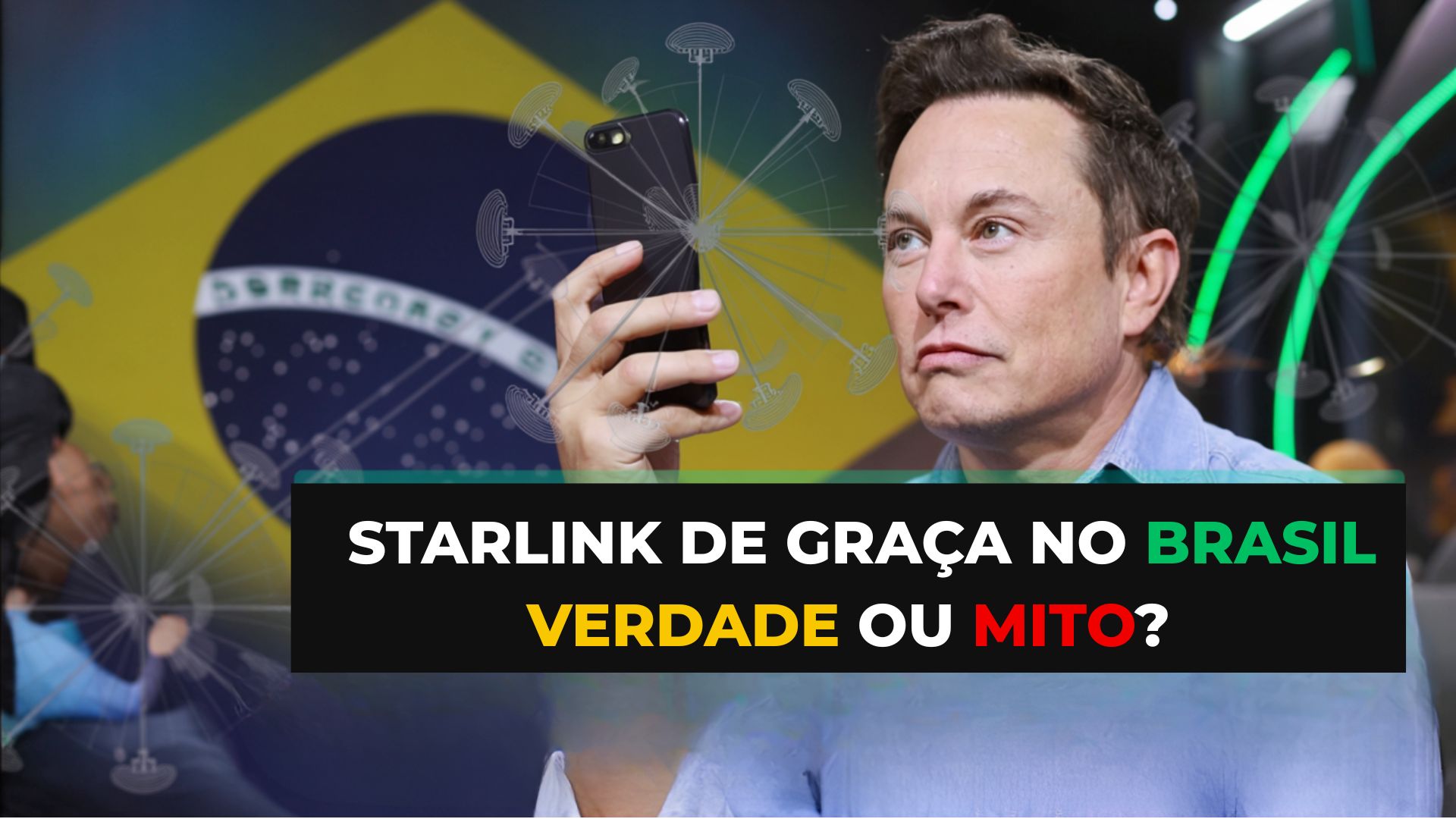 Anatel esclarece: Starlink ainda não está liberada para uso gratuito no celular no Brasil. Entenda o cenário e os motivos dessa decisão.
