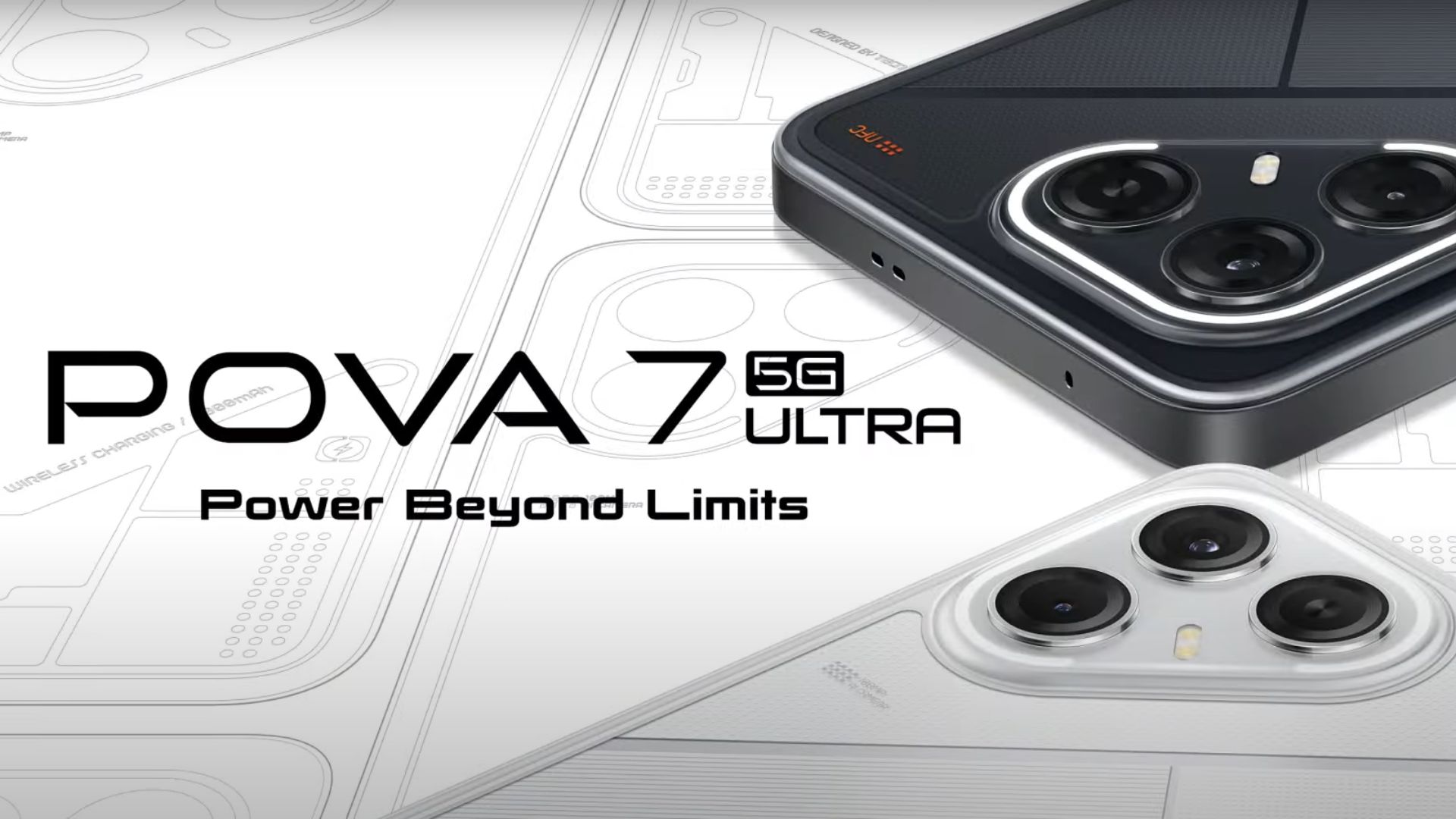 Tecno Pova 7 Ultra 5G reúne bateria infinita, tela de 4 500 nits, câmera de 108 MP e 24 GB RAM, elevando o padrão dos celulares gamers.