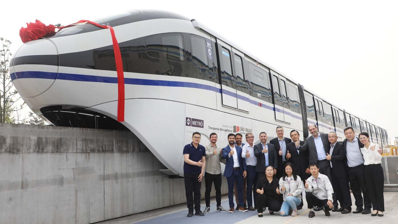BYD asume Línea 17-Oro en São Paulo y trae trenes autónomos para Brasil. Monotrilho va a conectar el Aeropuerto de Congonhas con el metro.
