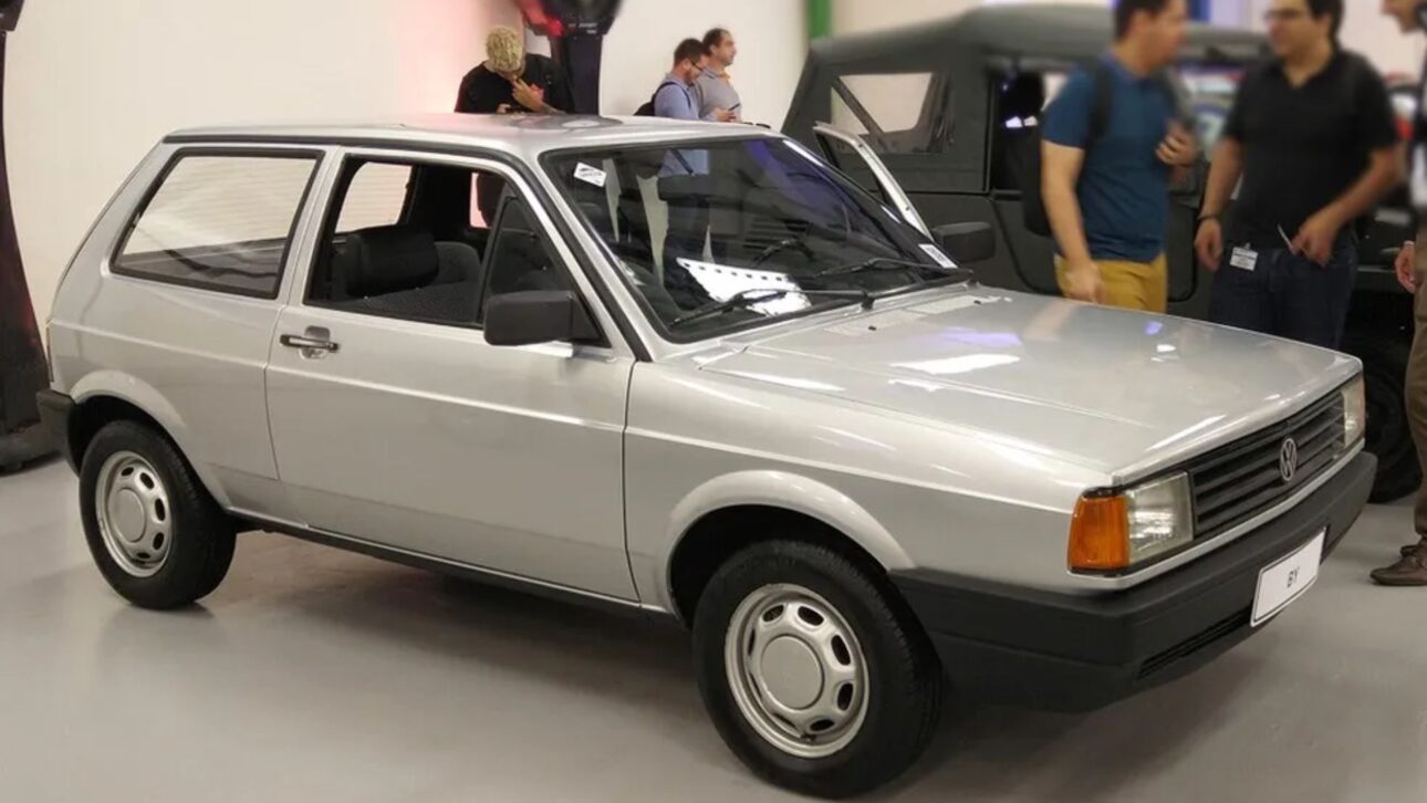 Conoce El VW BY, Protótipo Secreto De Volkswagen Con Frente De Gol Y Trasera De Uno, Que Anticipó Soluciones Del Fox En Brasil.