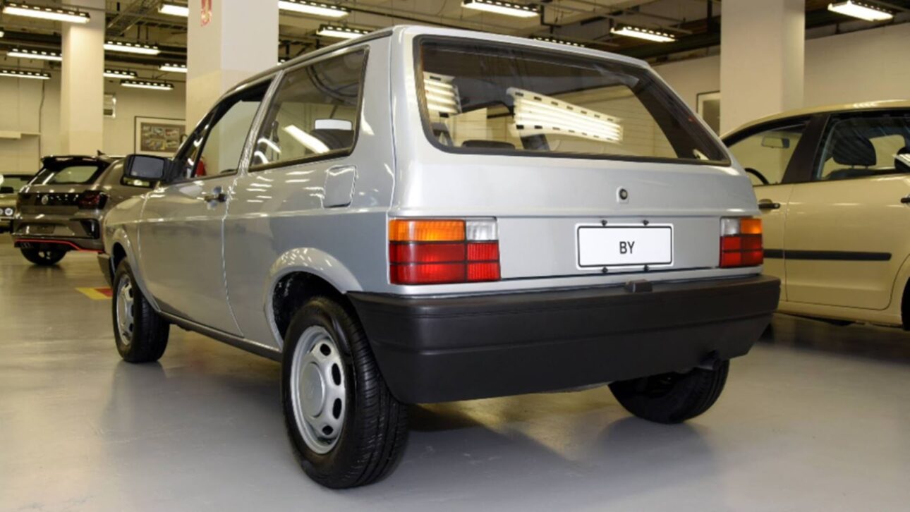 Conoce El VW BY, Protótipo Secreto De Volkswagen Con Frente De Gol Y Trasera De Uno, Que Anticipó Soluciones Del Fox En Brasil.