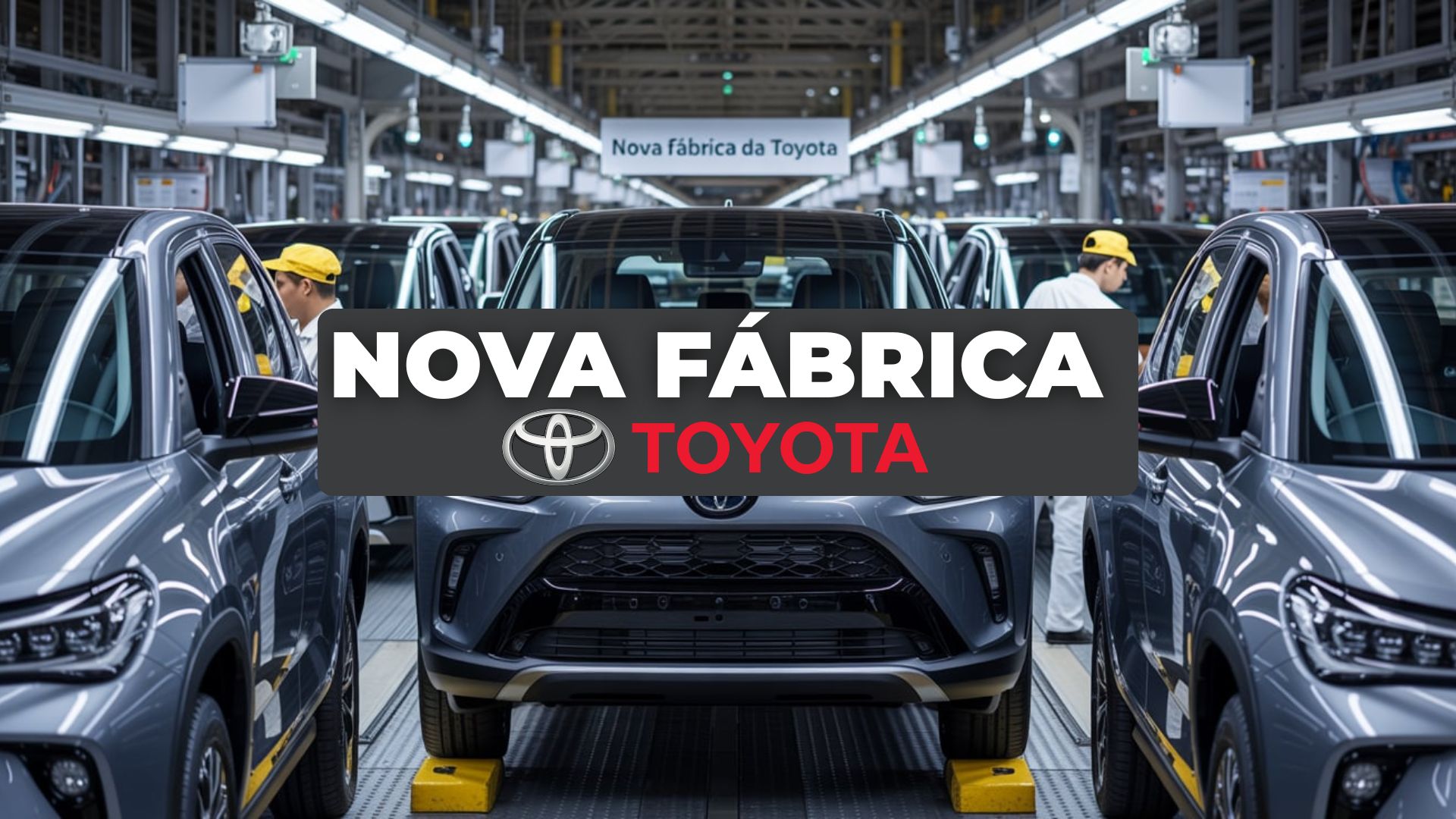 Toyota anuncia nova fábrica em Aichi, Japão, para manter produção de 3 milhões de veículos por ano e modernizar instalações.