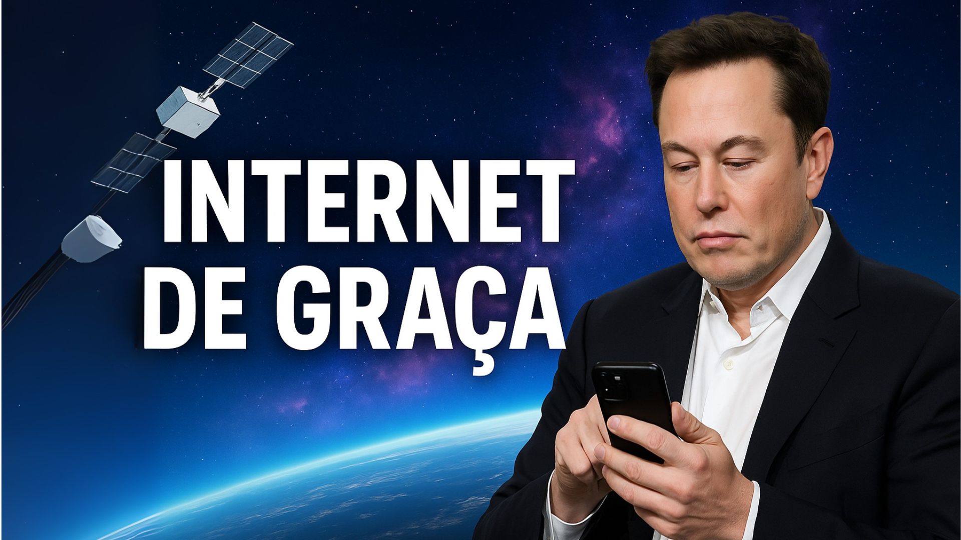 Saiba como funciona a internet grátis da Starlink em celulares, quais modelos são compatíveis e por que ainda não chegou ao Brasil.