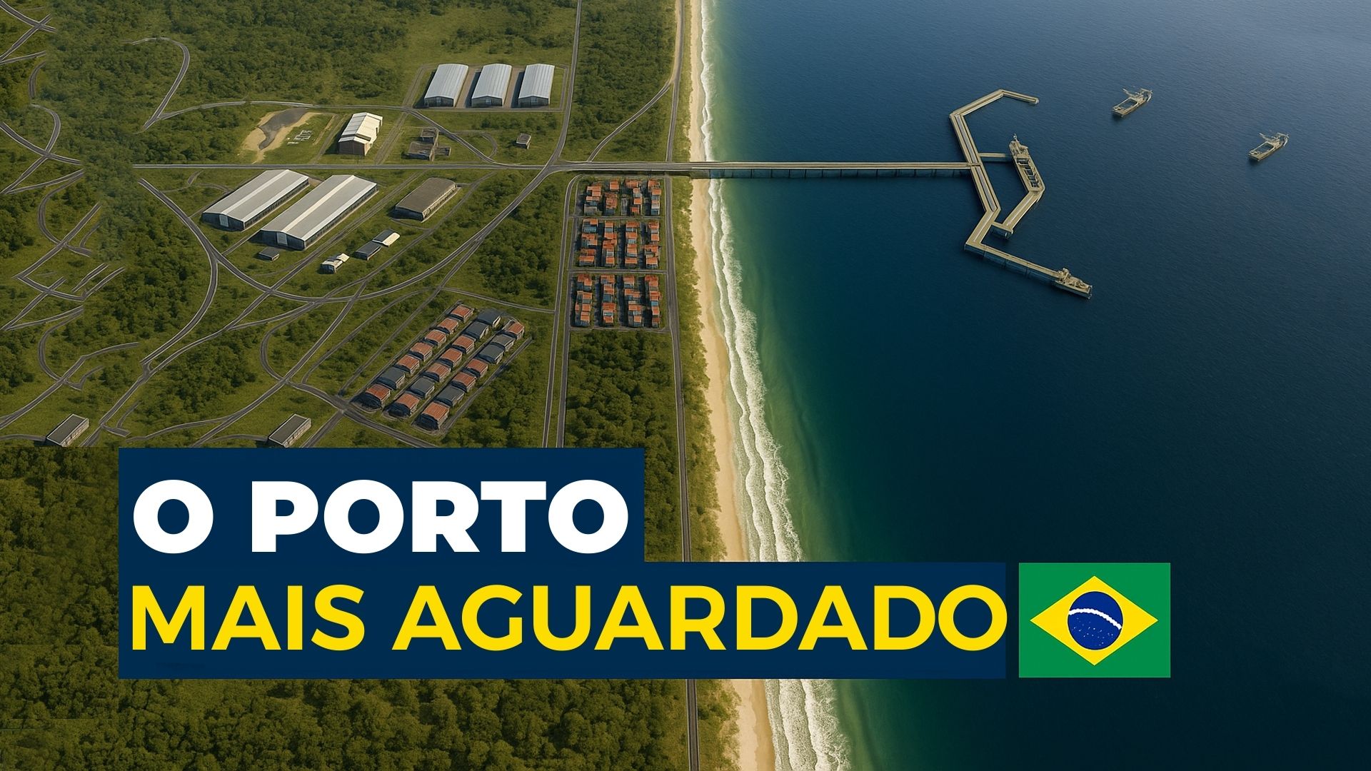 Porto Sul em Ilhéus promete integrar ferrovia e mar aberto com ponte de 3,5 km e transformar a logística e exportação da Bahia.