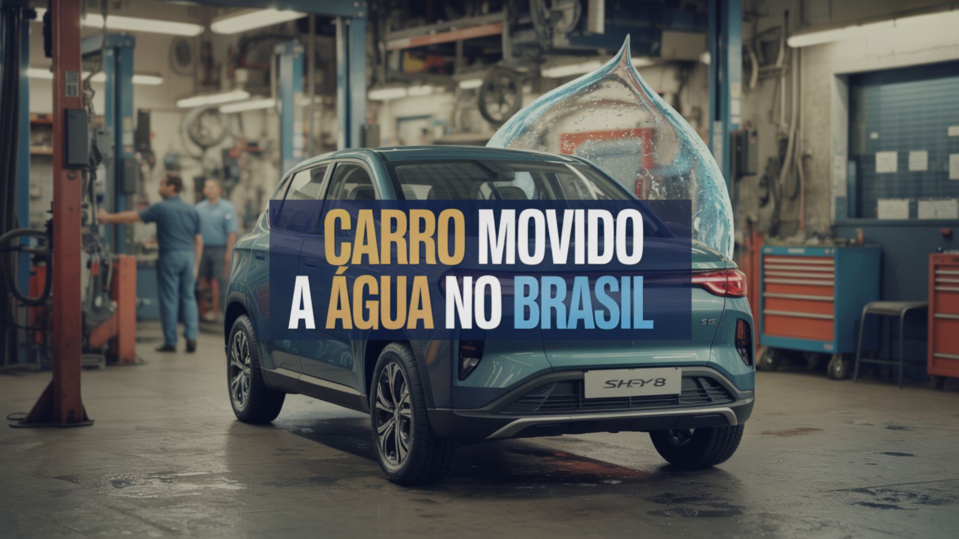 Brasileiro cria sistema que promete mover carros com água, oferecendo autonomia de 1000 km por litro e custo abaixo de R$ 2 mil.