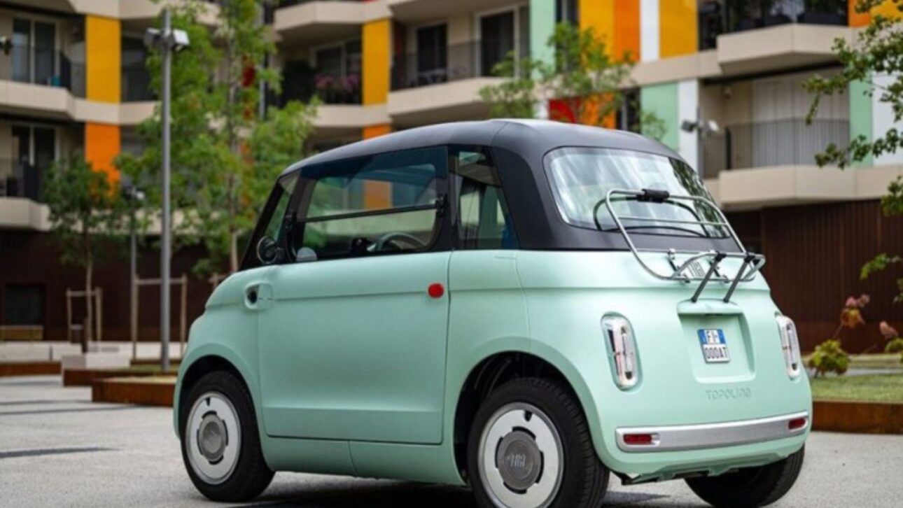 Fiat Topolino llega al Brasil por importación independiente a partir de R$ 197 mil, pero solo puede circular en áreas privadas.