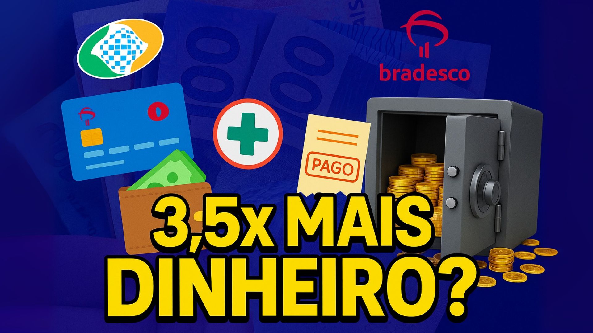 Aposentados do INSS que recebem pelo Bradesco ganham crédito consignado, tarifas zeradas por 6 meses, descontos e cashback.