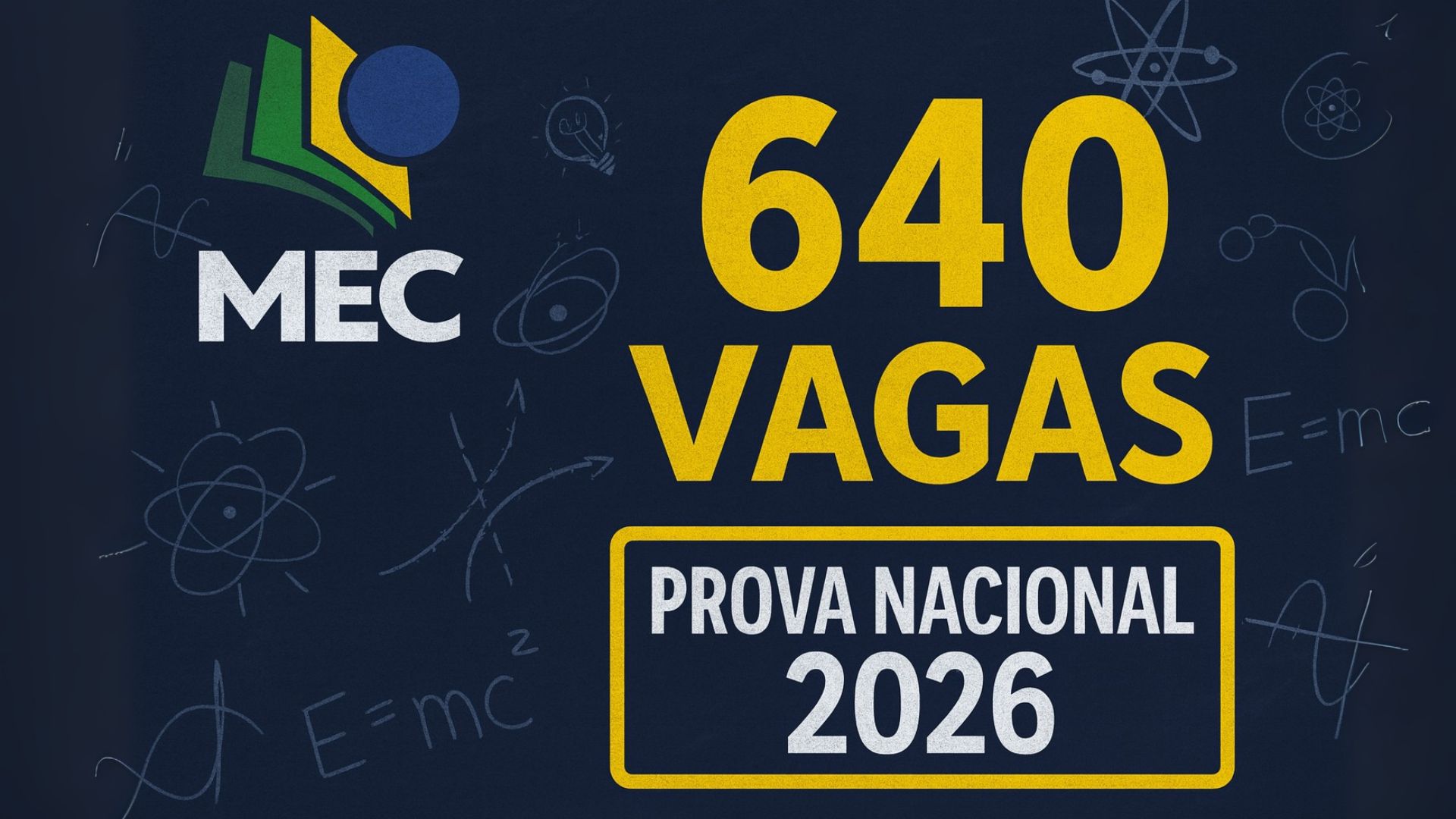 Mais de 640 vagas no Mestrado Nacional Profissional em Ensino de Física 2026. Inscrições começam em 25/08 e incluem prova nacional.