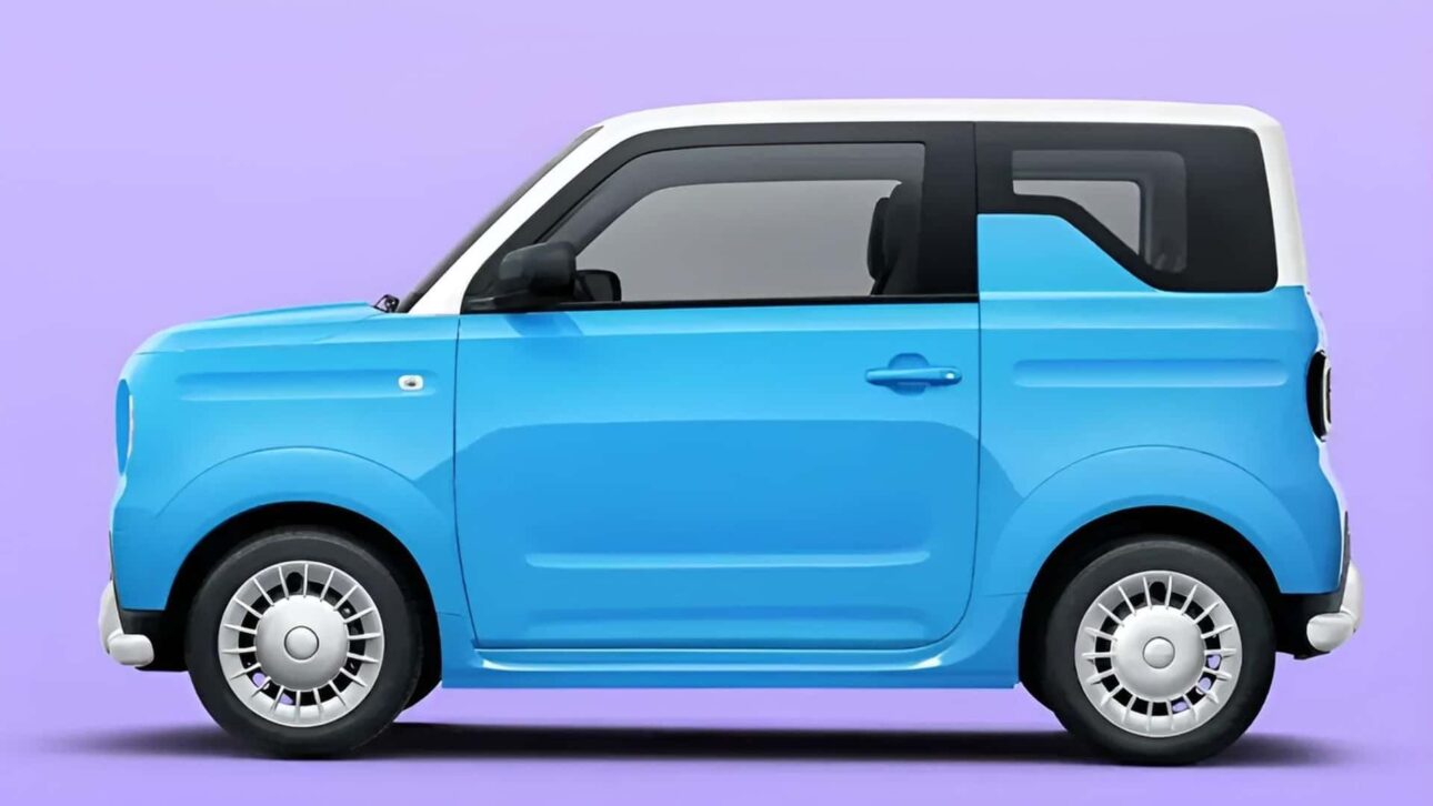 Geely lanza el Smurf, microcoche eléctrico de R$ 27 mil con 200 km de autonomía y diseño compacto, destacado en el mercado chino.
