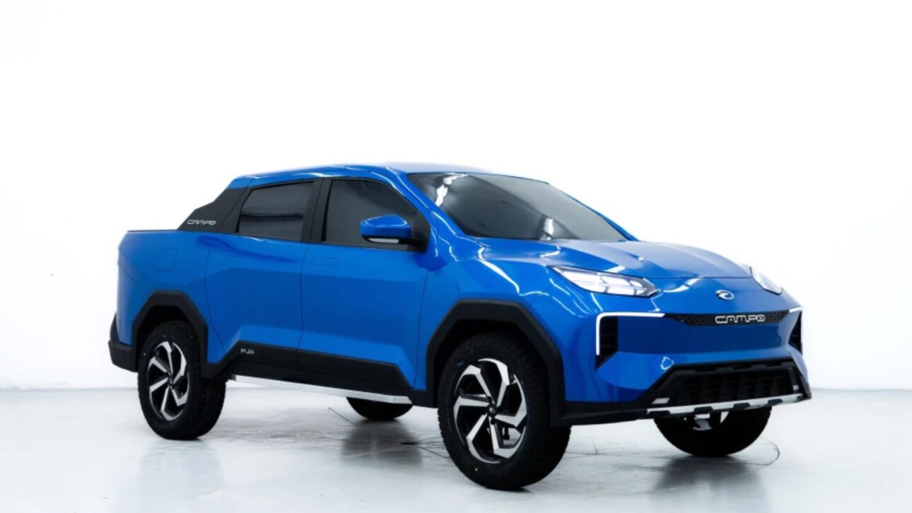 Lecar Campo es la nueva pickup híbrida flexible brasileña con tamaño de Strada, precio de Toro y autonomía prometida de 1.000 km.