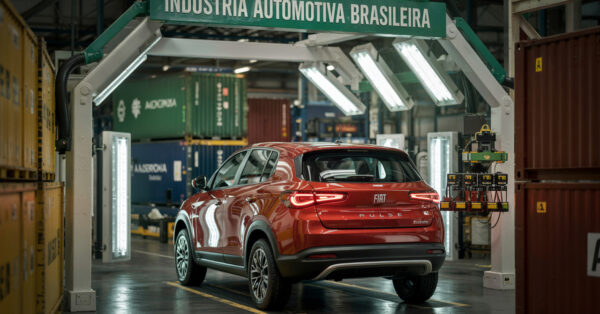 Indústria automotiva brasileira se apoia na Argentina: exportações disparam e superam expectativa inicial de 7,5% para 38% em 2025