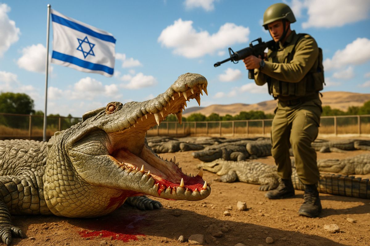 Após 12 anos sem solução, governo decide matar 200 crocodilos em uma fazenda na Cisjordânia e gera revolta global