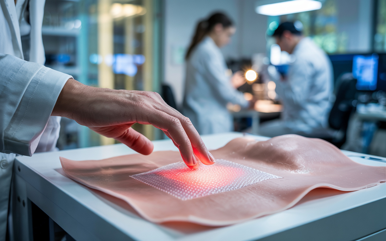 Itália e Brasil desenvolvem pele artificial capaz de ‘sentir’ como a humana e identificar a intensidade de cada toque