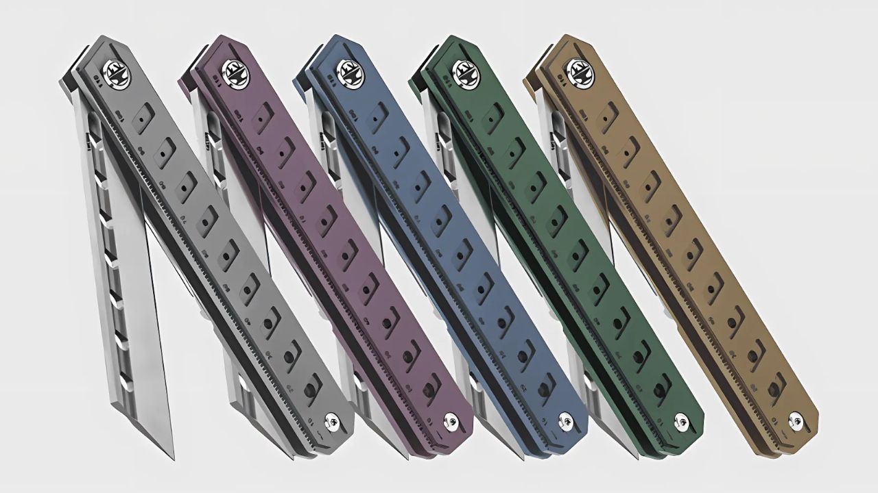 Cuchillo que corta acero