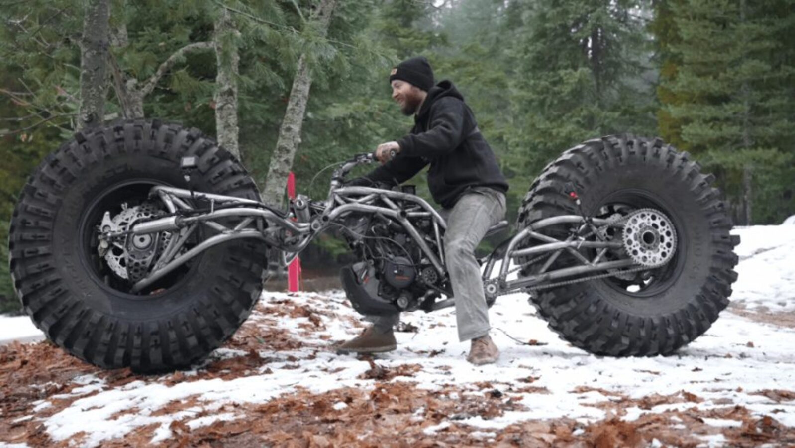 Motocicletas, Motos, Pneus gigantes