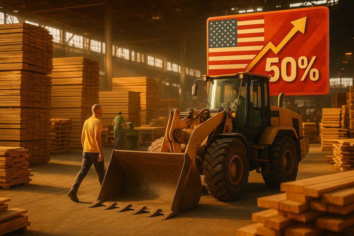 Indústrias de madeira e móveis acusam tarifaço de Trump de paralisar US$ 1,6 bilhão em exportações e provocar recessos forçados