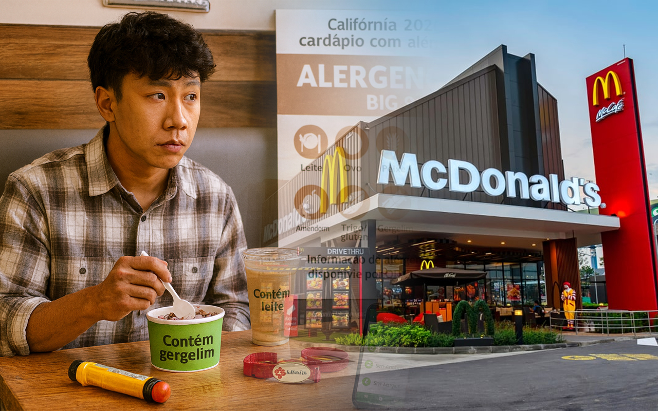 Nova lei pode obrigar McDonald’s a reescrever todos os seus cardápios por conta de um detalhe importante, informar a presença de 9 ingredientes alérgenos