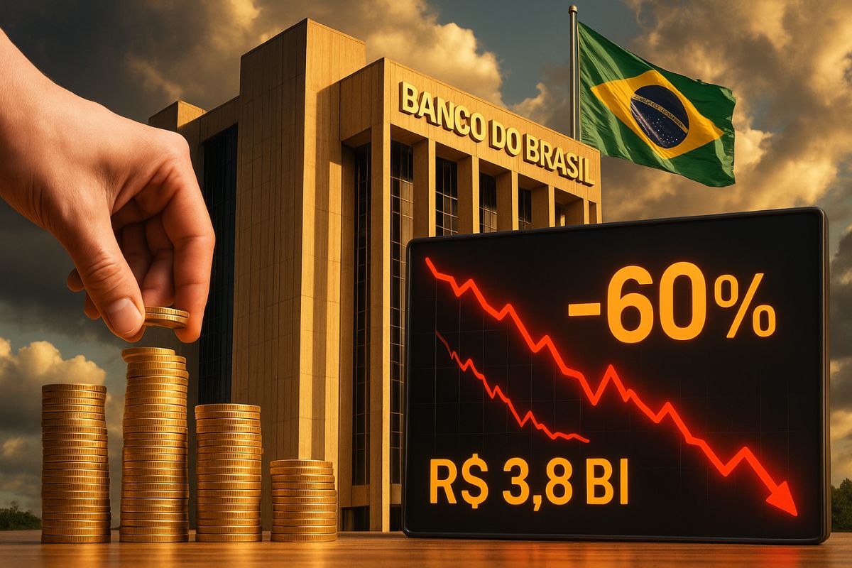 Banco do Brasil registra menor lucro em quase cinco anos, enquanto novas regras contábeis restringem ganhos e pressionam rentabilidade