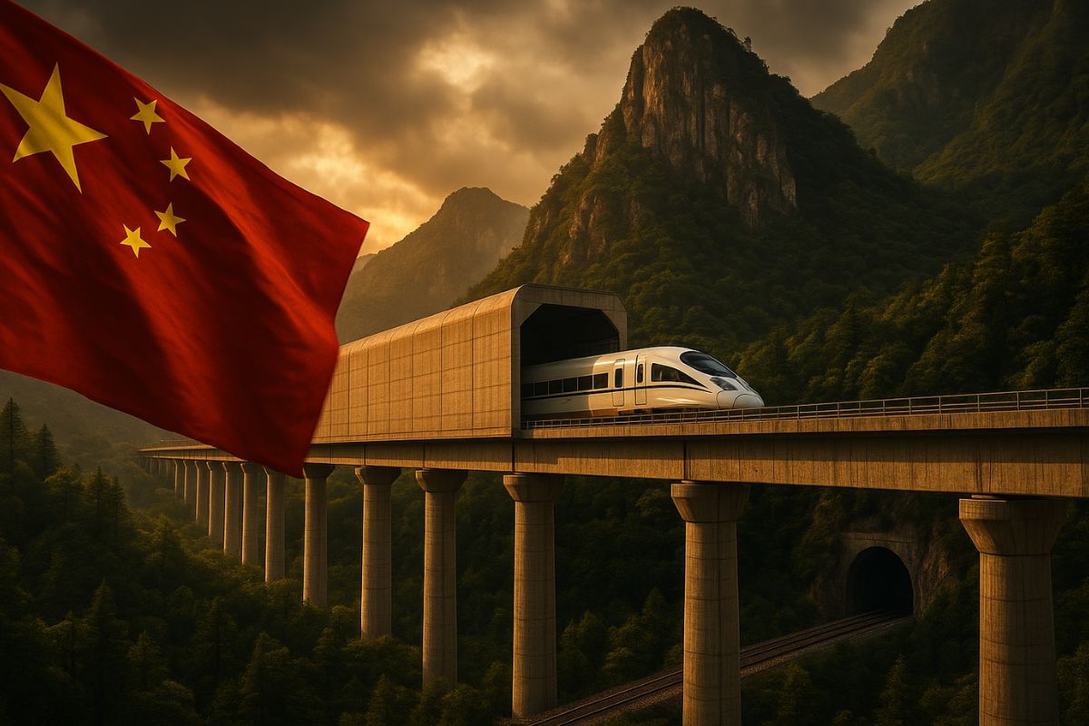 Com ruído abafado e aves protegidas, ferrovia na China mostra o que o resto do mundo ainda se recusa a fazer