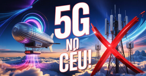 Projeto japonês quer aposentar torres de celular: SoftBank, foca em projeto em que dirigíveis levem 4G e 5G a regiões inteiras do planeta