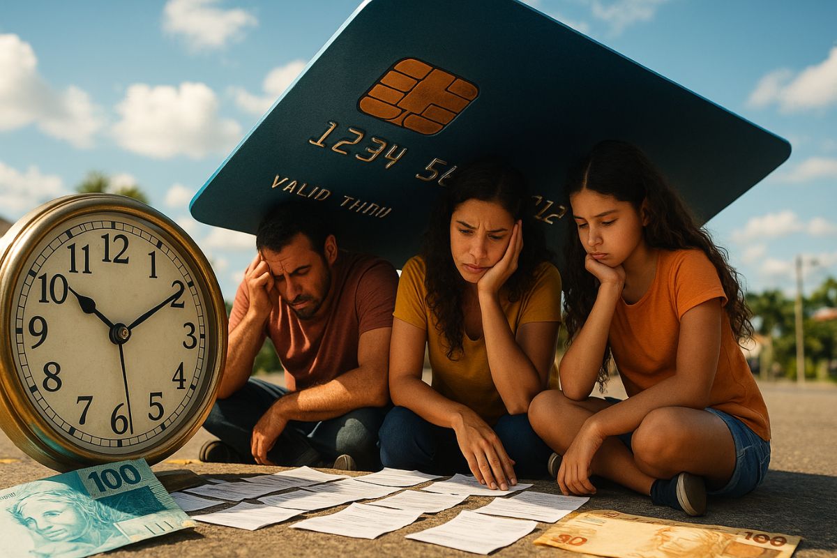 Quase 10% da renda é consumida apenas pelo pagamento de juros, revelando modelo de crédito abusivo que trava crescimento econômico e social