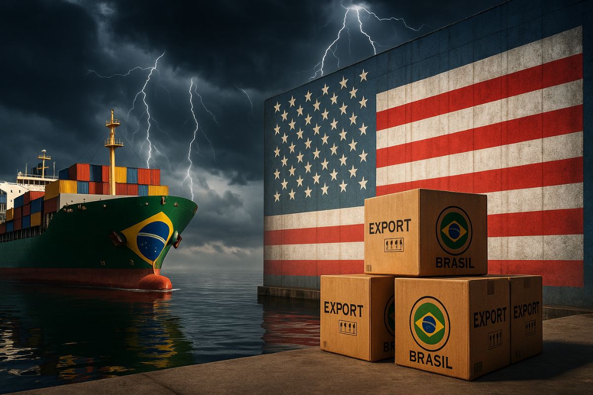 Recessão geopolítica isola Brasil, ausência de diálogo com Washington gera tarifas recordes de 50% enquanto Índia, Alemanha e Itália mantêm acordos diretos com EUA