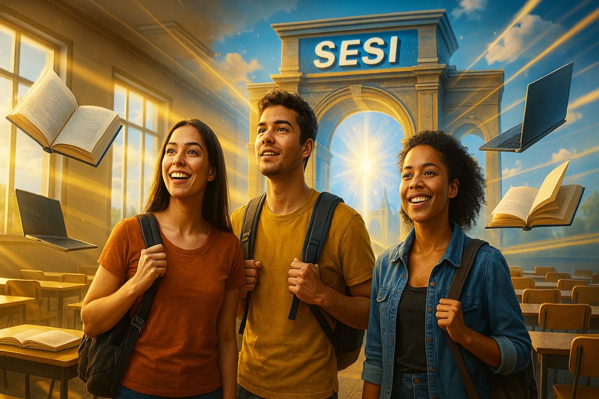 Sesi oferece graduação gratuita para formar professores e busca suprir déficit nacional de educadores qualificados com formação prática e inovadora